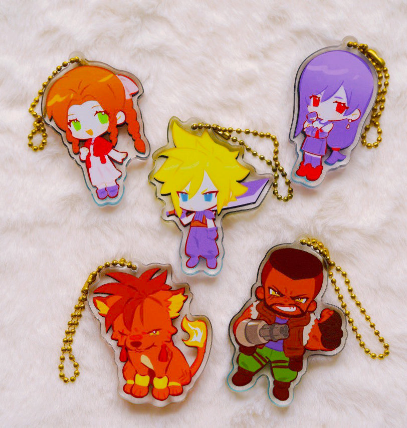 FINAL FANTASY 7 - Thick acrylic keychain