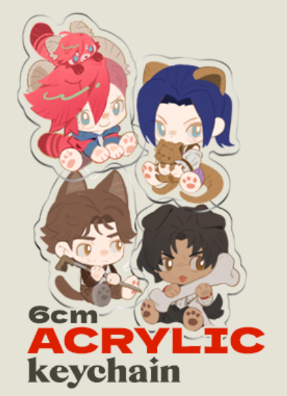 [ARCANE] Acrylic Keychain