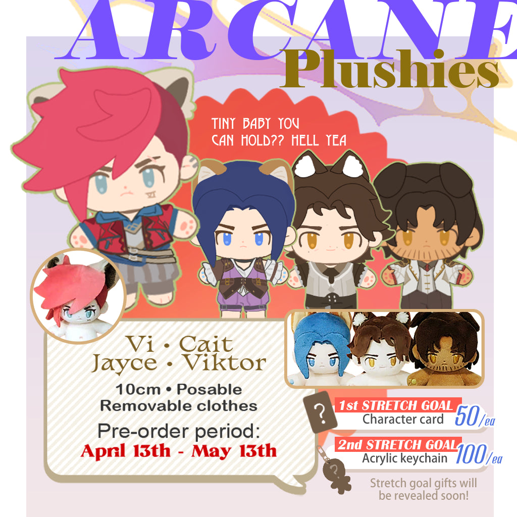 [PRE-ORDER] JayVik & CaitVi 10CM plush