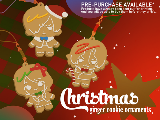 [Pre-purchase] Christmas ginger bread cookie ornaments