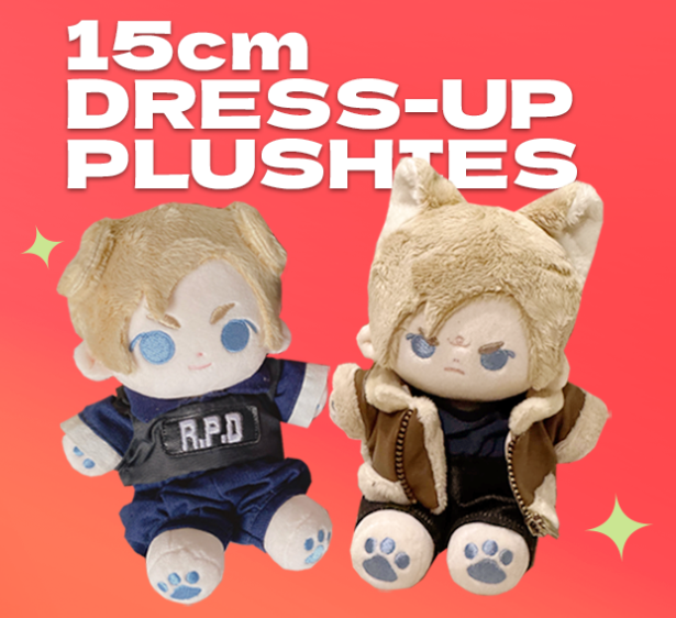 [PRE-ORDER] [RE4R] 15cm Dress up plushies