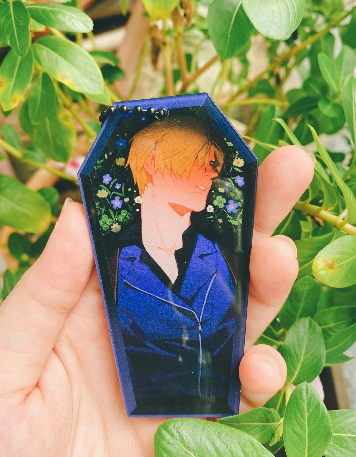 [RE] Serennedy Vampire AU - Dried flower coffin charm