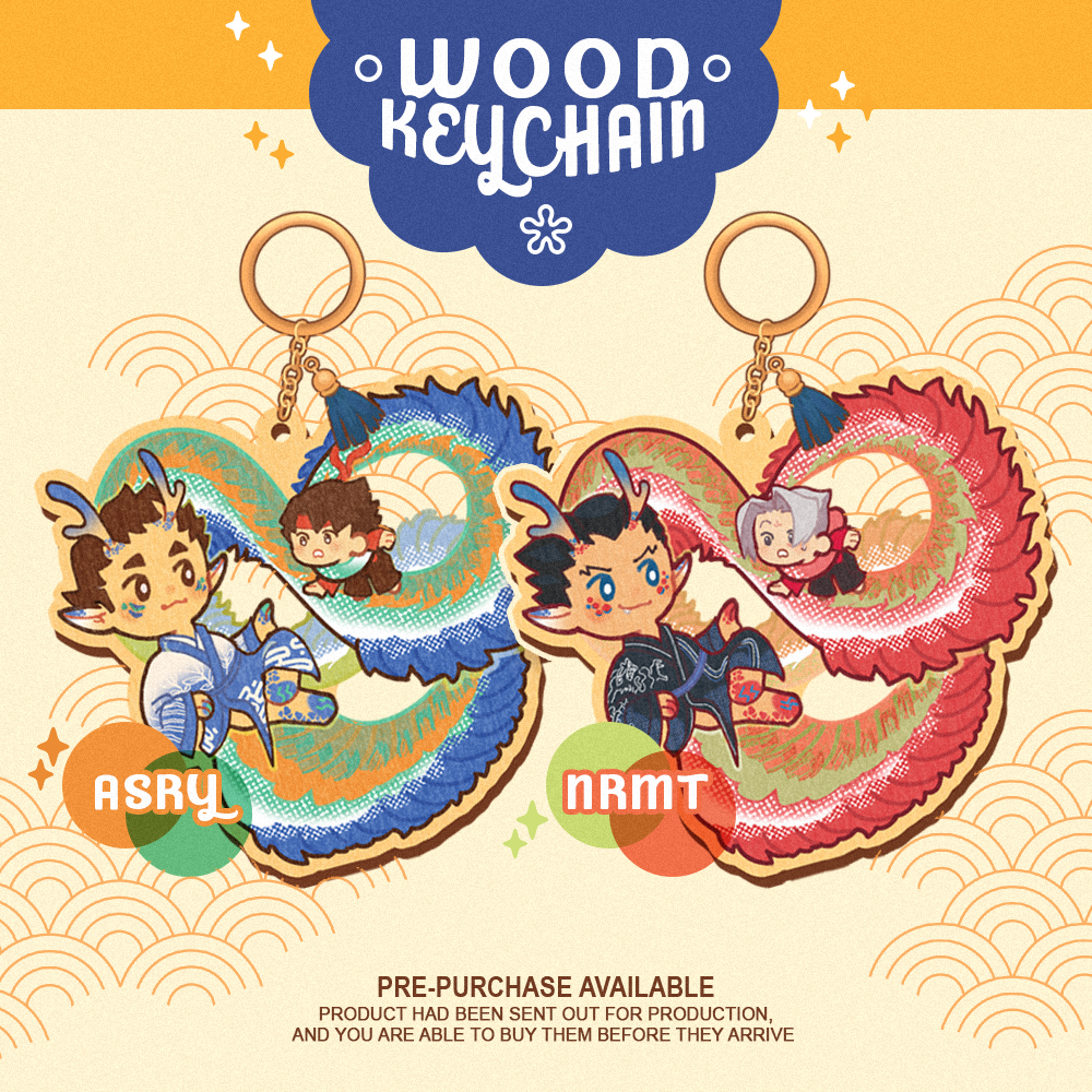 [AA+TGAA] Wooden charms