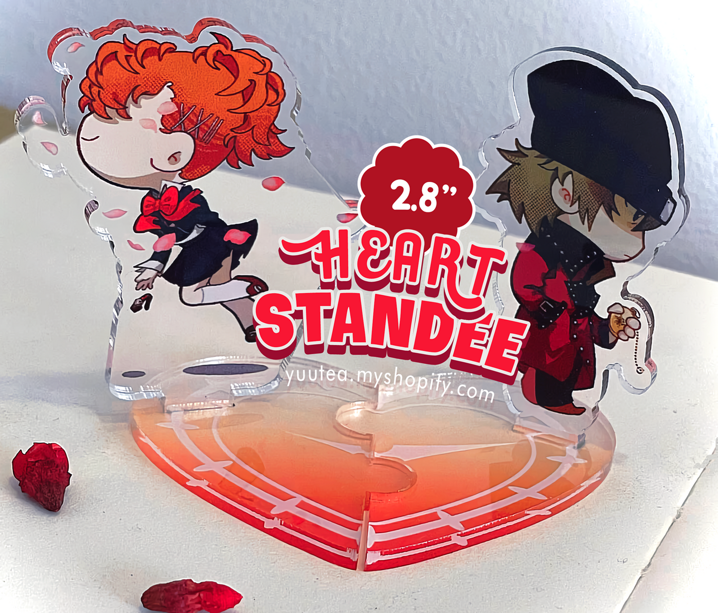 [P3] Shinjihamu Heart Partition Standee Set