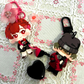 [P3] Heart Magnet Keychains