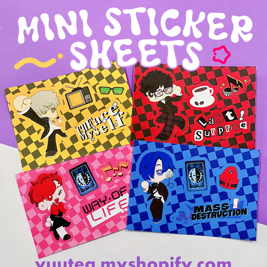 [PERSONA] Mini Sticker Sheet