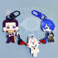[P3] Heart Magnet Keychains