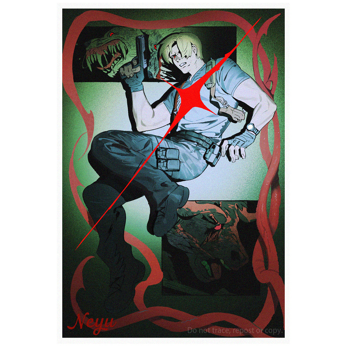 [RE4R] Las Plagas Mini Print